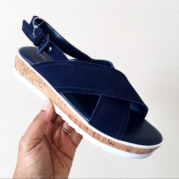 Marc Fisher Glitze Wedge Sport lug sole Sandal - Picture 2 of 6